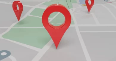 Imagem mostra um Pin de localização no mapa, fazendo referência à uma empresa no google meu negócio.